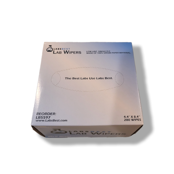 Labs Best Lab Wipers offer superior quality and exceptional performance. Perfect for various lab tasks, they excel in lint control and absorb oils, solvents, and water efficiently. Each box contains 280 single-ply sheets for your convenience. Trust Labs Best for top-tier lab supplies.