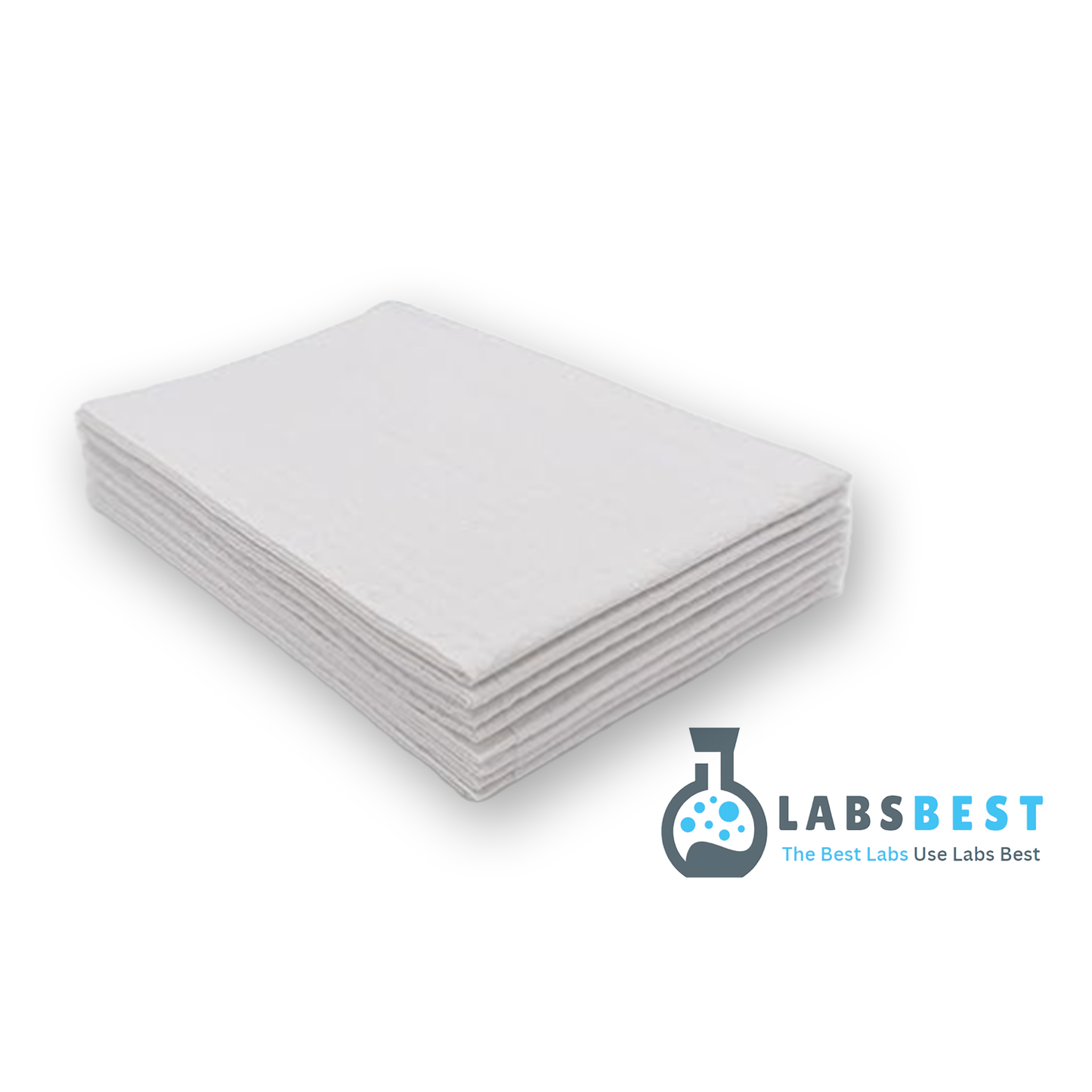 Disposable Embossed Dental Bibs/Towels, White, 3 Layers, 13” W x 18” (Pack of 500)