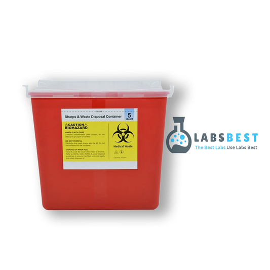 Labs Best Sharps Container, 5.4QT (20/CS)